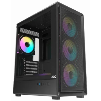 Корпус AOC CG450B 4F Black, (AOC-CG450-BF4V1R0UD-G)